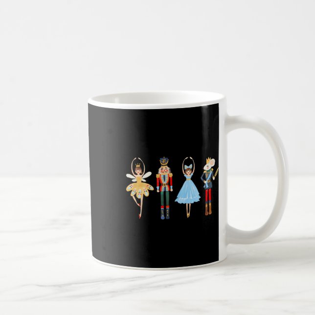 Taza De Café Navidades Nutcracker Llet Cute Xmas Regalos Para M (Derecha)