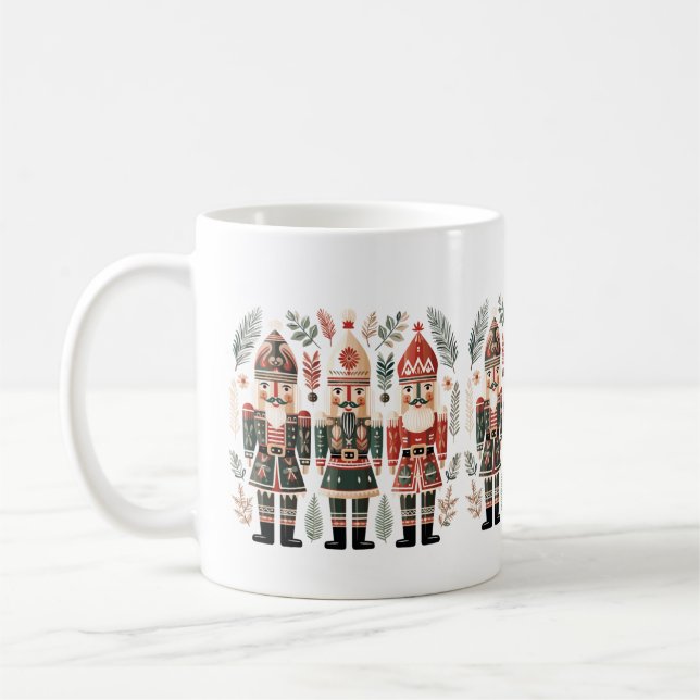 Taza De Café Navidades Nutcracker Mugs (Izquierda)