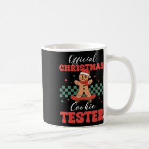Taza De Café Navidades oficiales Cookie Tester Baking Gingerbre