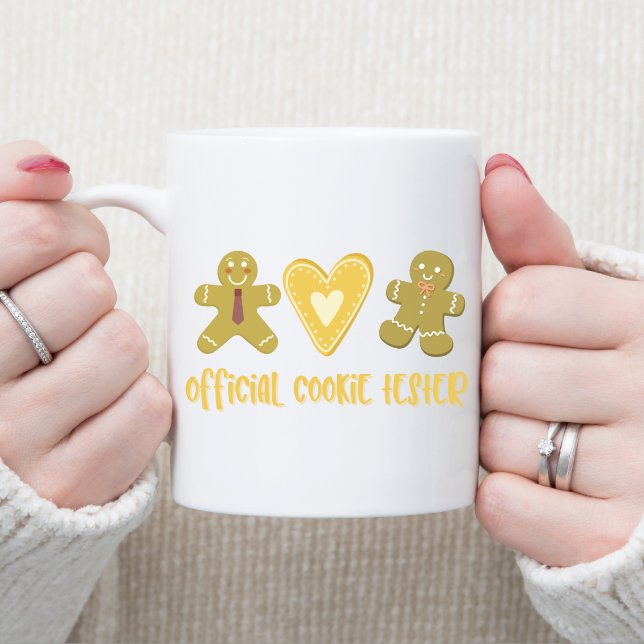 Taza De Café Navidades oficiales del Cookie Tester Gingerbread  (Subido por el creador)