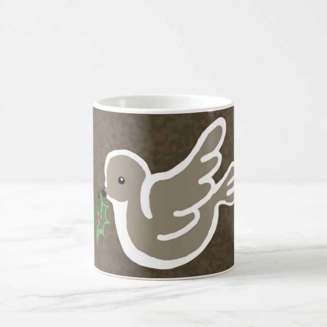 Taza De Café Navidades palomas (Centro)