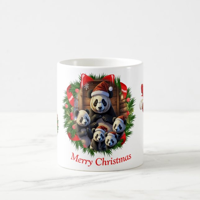 Taza De Café Navidades Panda (Centro)