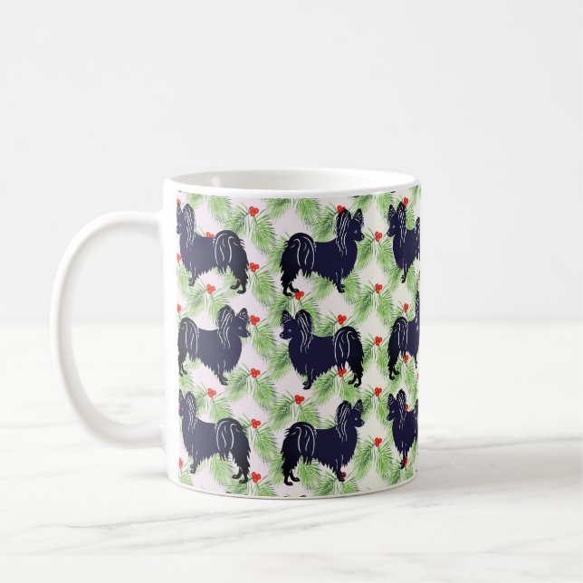 Taza De Café Navidades Papillon (Izquierda)
