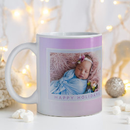 Taza De Café Navidades Pastel irlandés foto Feliz feriado