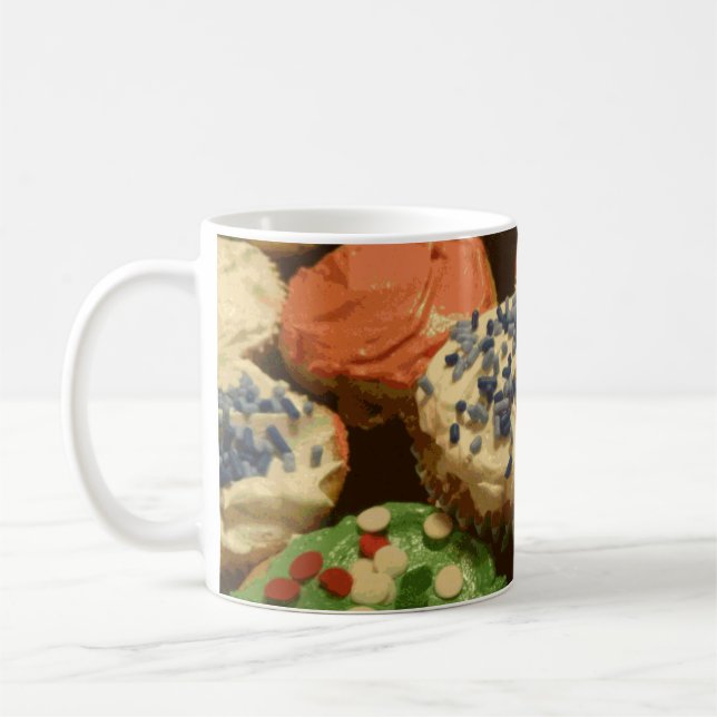 Taza De Café Navidades pasteles con salpicaduras (Izquierda)