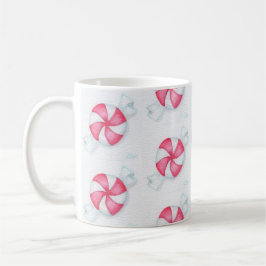 Taza De Café Navidades Peppermint Candy