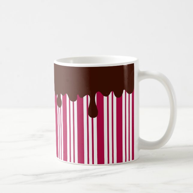 Taza De Café Navidades Peppermint Hot Chocolate Mug (Derecha)
