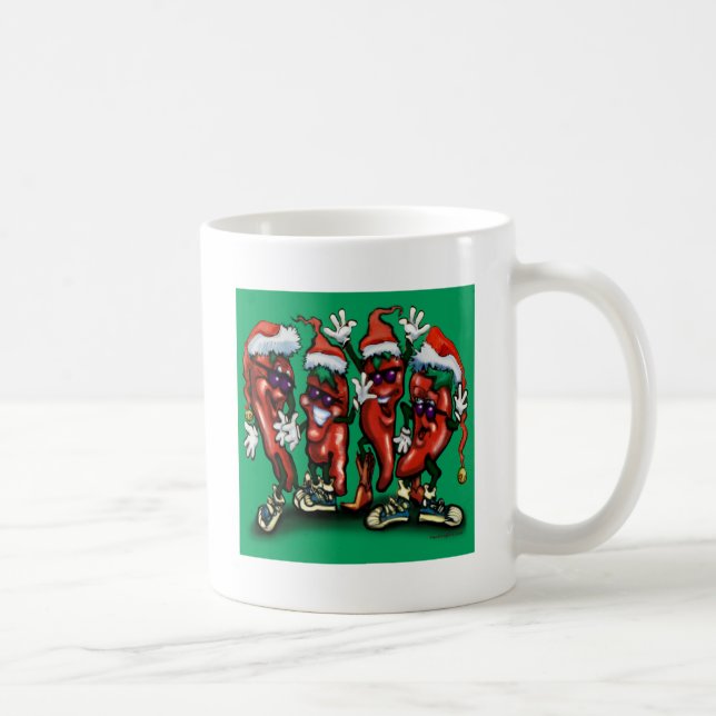 Taza De Café Navidades Peppers (Derecha)