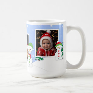 Taza De Café Navidades personalizables Photo Mug, 15 oz