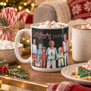 Taza De Café Navidades personalizados de pijamas