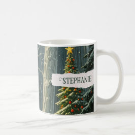 Taza De Café Navidades personalizados de solsticio