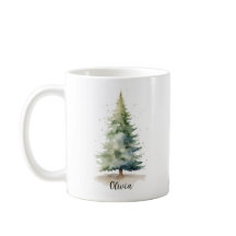 Navidades personalizados del árbol del pino de inv