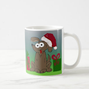Taza De Café Navidades Personalizados divertidísimos perro