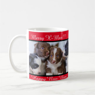 Taza De Café Navidades personalizados Mensajes de texto y fotog