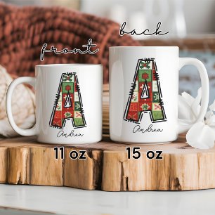 Taza De Café Navidades personalizados monocultivos, regalo de C