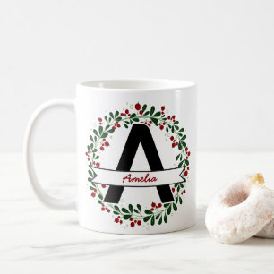 Taza De Café Navidades personalizados Personalizado de nombre d