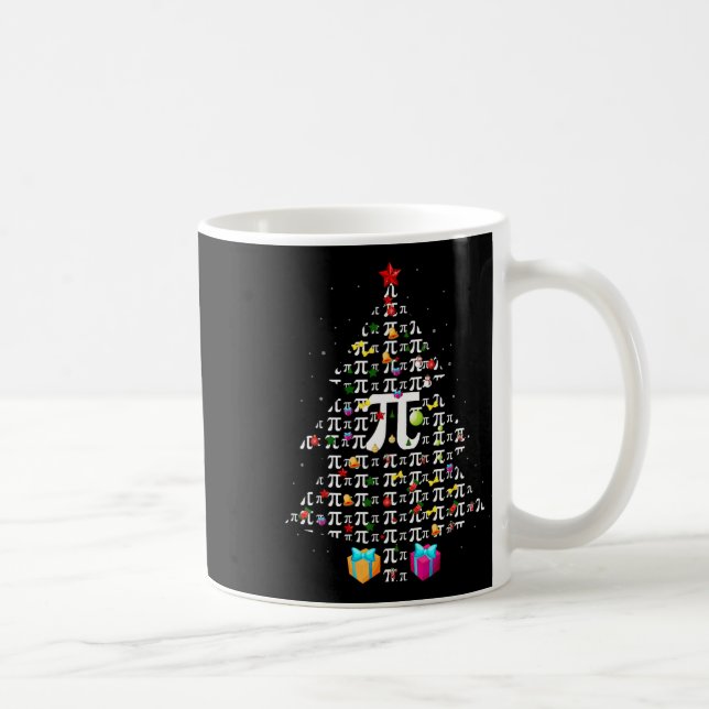 Taza De Café Navidades Pi Divertidas Matemáticas Navidades De P (Derecha)