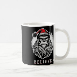 Taza De Café Navidades Pie Grande - Creer En Pie Grande Usando