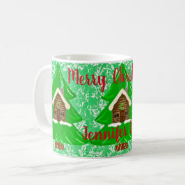 Taza De Café Navidades Pine Mug