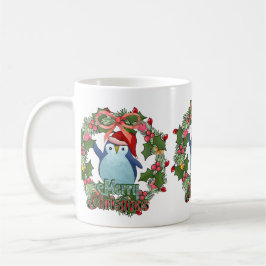 TAZA DE CAFÉ NAVIDADES PINGUIN CON RESPIRACIÓN