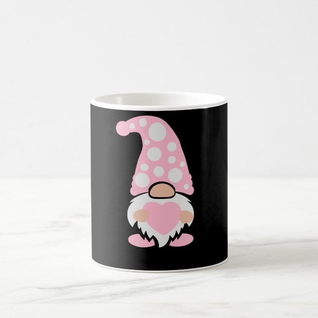 Taza De Café Navidades Pink Ballerina Gnome (Centro)