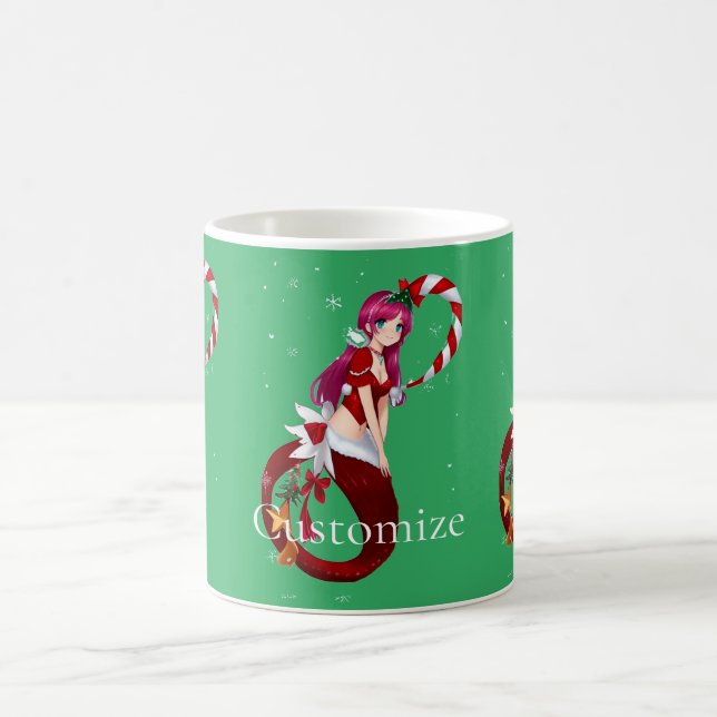 Taza De Café Navidades Pixie Mermaid Thunder_Cove (Centro)