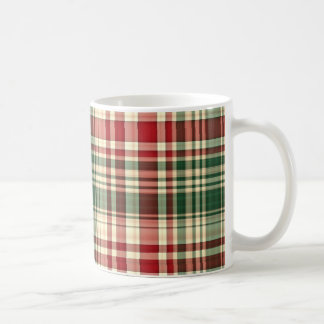 Taza De Café Navidades Plaid 06-11oz Coffee Mug