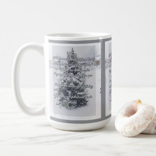 Taza De Café Navidades Poem Picture Mug