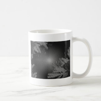 Taza De Café Navidades Poinsettia Black And Gray