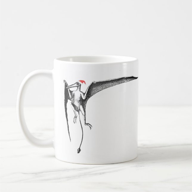 Taza De Café Navidades Pterodáctilo (Izquierda)
