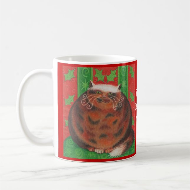 Taza De Café Navidades Pud "Navidades perfectos deseos" mug (Izquierda)