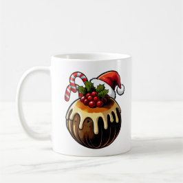 Taza De Café Navidades Pudding Mug