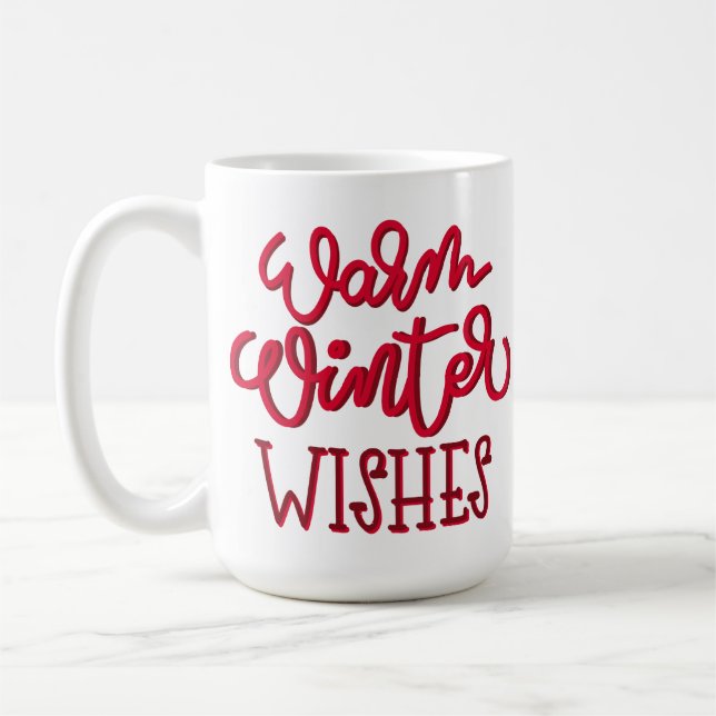 Taza De Café Navidades que desean regalo (Izquierda)
