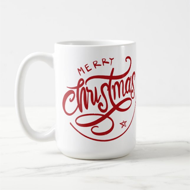 Taza De Café Navidades que desean regalo (Izquierda)