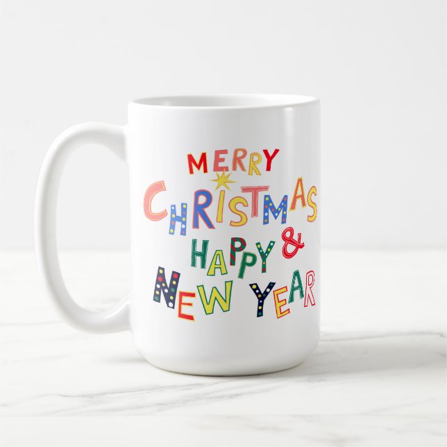 Taza De Café Navidades que desean regalo (Izquierda)