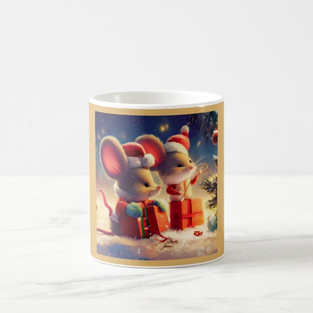 Taza De Café Navidades Ratón 3 (Centro)