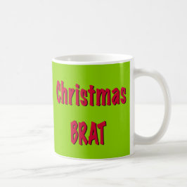 Taza De Café Navidades Red Y Brat Green