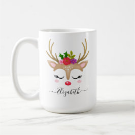 Taza De Café Navidades Reindeer Mug