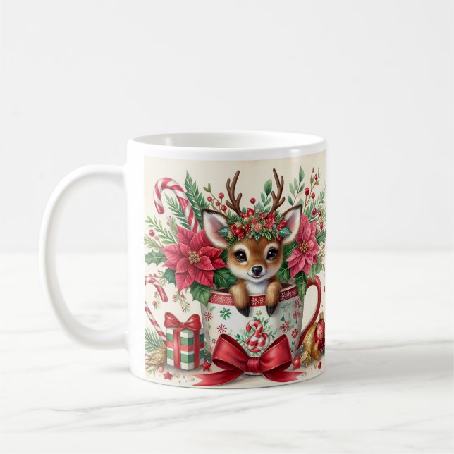Taza De Café Navidades Reindeer Mug 2 (Izquierda)