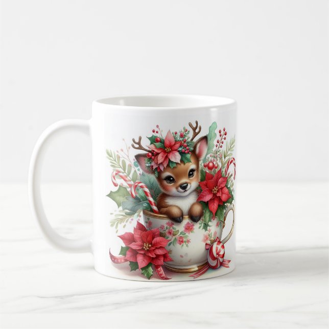 Taza De Café Navidades Reindeer Mug 6 (Izquierda)