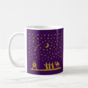 Taza De Café Navidades religiosos, nacimiento de Jesús, tres re