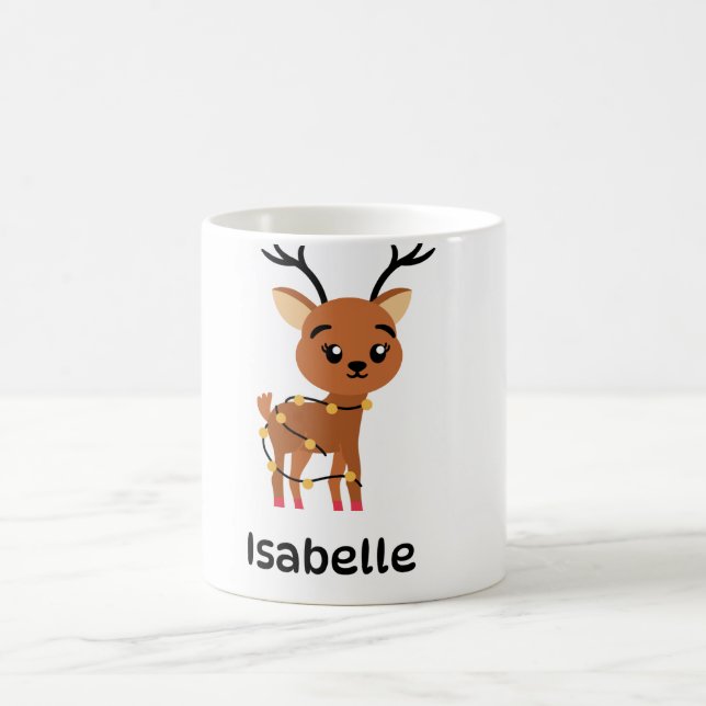Taza De Café Navidades renos (Centro)