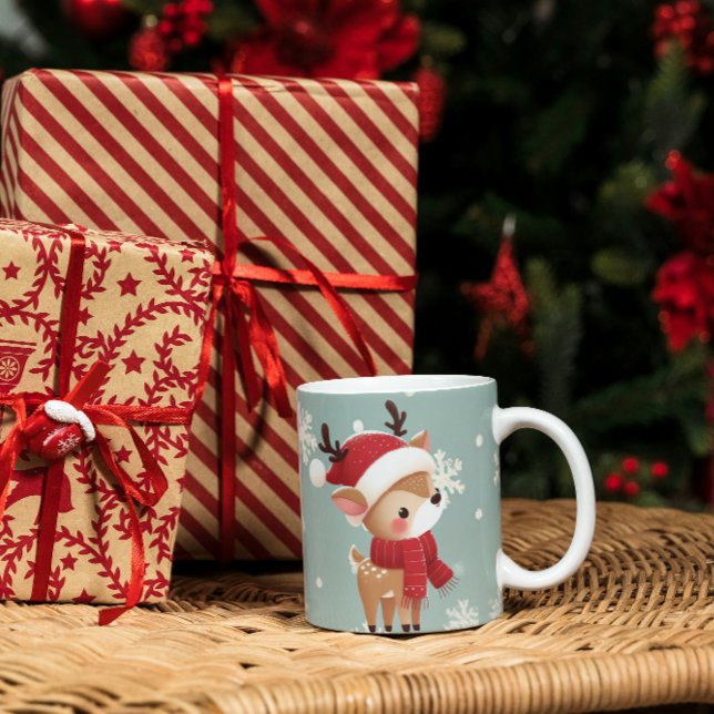 Taza De Café Navidades renos (Subido por el creador)
