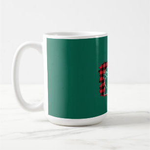 Taza De Café Navidades retiran a mamá osos Navidades rojo vesti