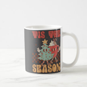 Taza De Café Navidades Retro Este Es El Coff Del Árbol De Navid