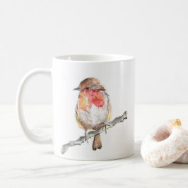 Taza De Café Navidades Robin Art Mug