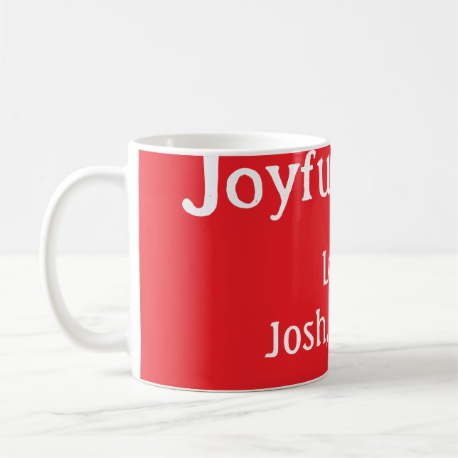 Taza De Café Navidades rojos alegres vibes vacaciones amores fa (Izquierda)