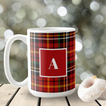 Navidades rojos negros clásicos colocados Monogram