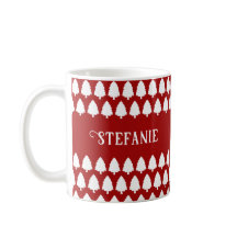 Navidades Rojos Retro Personalizado exclusivo míni