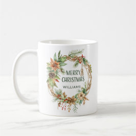 Taza De Café Navidades rusos de boho usan café de festividad